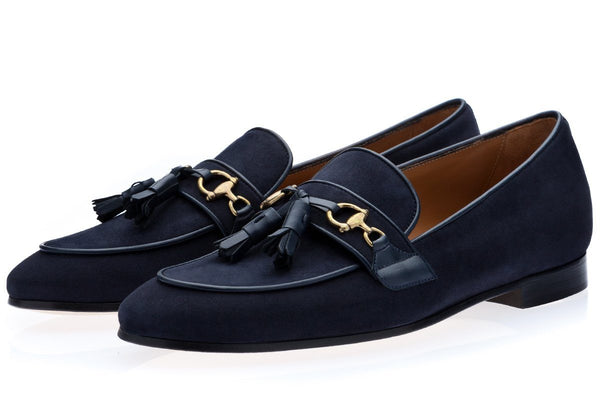 Salvatore ferragamo discount alessio suede loafers