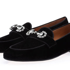 CHAKRA PLUM BLACK SLIPPERS Slippers Superglamourous | image 1