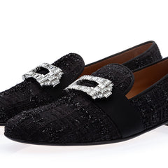 CORUNA ALANA BLACK SLIPPERS | image 1