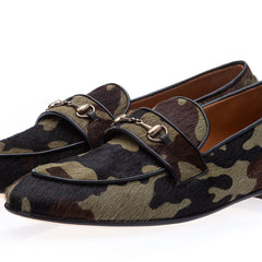 MORRIS PONY CAMOUFLAGE SLIPPERS | image 1