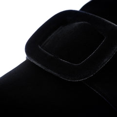 SAVOY VELOUR BLACK SLIPPERS | image 5