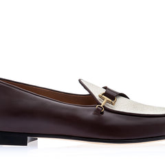 TANGERINE 12 RETE COCOA BELGIAN LOAFERS | image 3