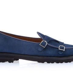 TANGERINE 7-T SOFTY BLUE BELGIAN LOAFERS Belgian Loafers Superglamourous | image 3