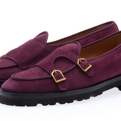 TANGERINE 7-T SOFTY BURGUNDY BELGIAN LOAFERS Belgian Loafers Superglamourous | image 1