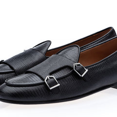 TANGERINE 7 TEJUS BLACK BELGIAN LOAFERS | image 1