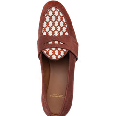 TANGERINE 9.1 VELUKID PECAN BELGIAN LOAFERS | image 4