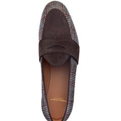 TANGERINE 9 TARTAN COCOA BELGIAN LOAFERS | image 4